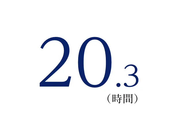 20.3（時間）